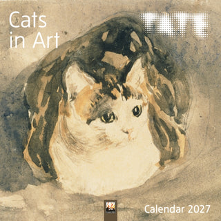 Cover image for 9781806941254 - Tate: Cats in Art Mini Wall calendar 2027 (Art Calendar)