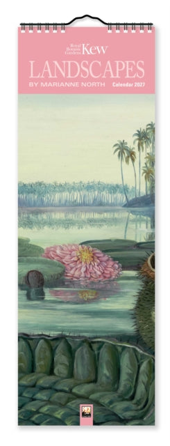 Cover image for 9781806941544 - Kew Gardens: Landscapes by Marianne North Slim Calendar 2027 (Art Calendar)