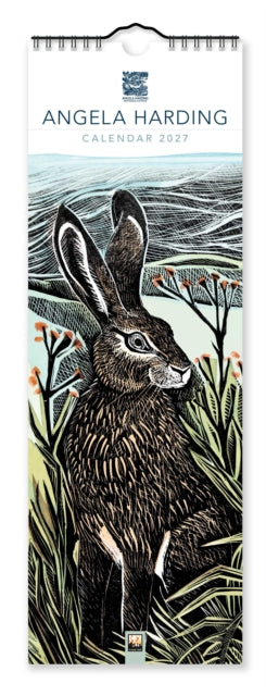 Cover image for 9781806941551 - Angela Harding Slim Calendar 2027 (Art Calendar)