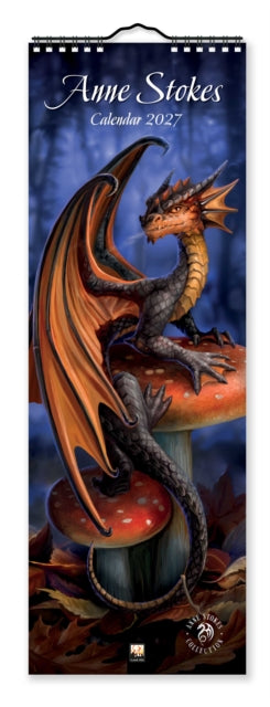 Cover image for 9781806941568 - Anne Stokes Slim Calendar 2027 (Art Calendar)