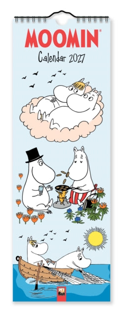 Cover image for 9781806941575 - Moomin Slim Calendar 2027 (Art Calendar)