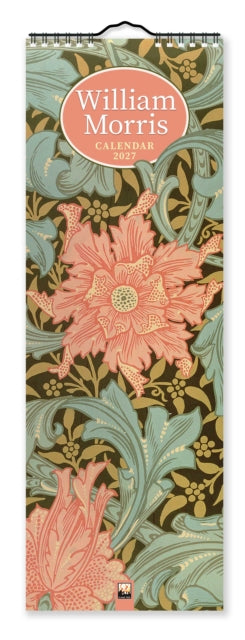 Cover image for 9781806941612 - William Morris Slim Calendar 2027 (Art Calendar)