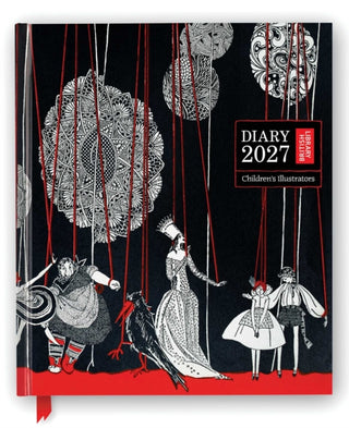 Cover image for 9781806941728 - British Library: Children's Illustrators 2027 Desk Diary Planner - Week to View, Illustrated throughout