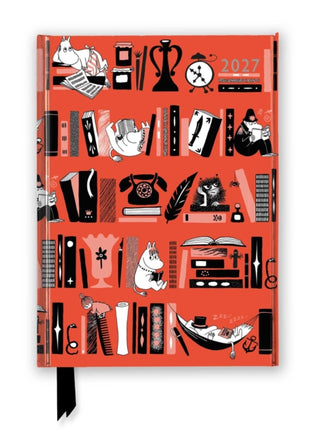 Cover image for 9781806941797 - Moomin Bookshelves 2027 Luxury Diary Planner - Page to View with Notes