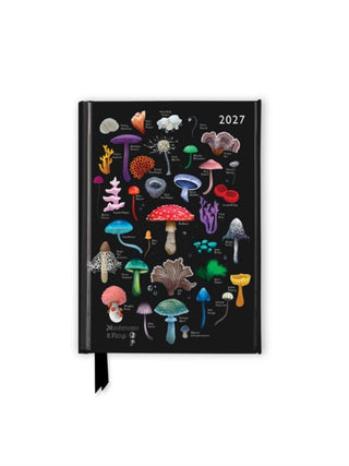 Cover image for 9781806941841 - Anna Stead: Mushrooms & Fungi 2027 Luxury Pocket Diary Planner - Week to View