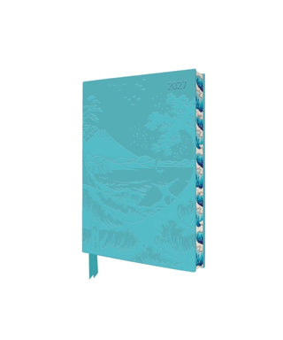 Cover image for 9781806942121 - Utagawa Hiroshige: Sea at Satta 2027 Pocket Artisan Art Vegan Leather Diary – Week to View