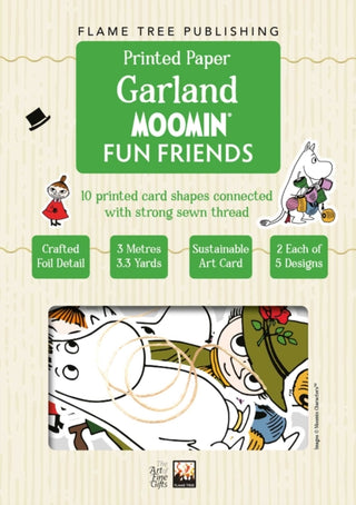 Cover image for 9781806942312 - Moomin Fun Friends Paper Garland