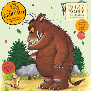 Cover image for 9781807201289 - The Gruffalo 2027 Family Organiser Calendar (With Pocket and Stickers)