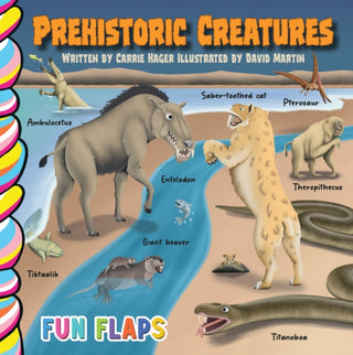 Cover image for 9781834040073 - Prehistoric Creatures