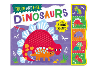Cover image for 9781835090350 - Touch & Feel Dinosaurs