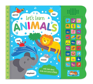 Cover image for 9781835093283 - Let's Learn Animals