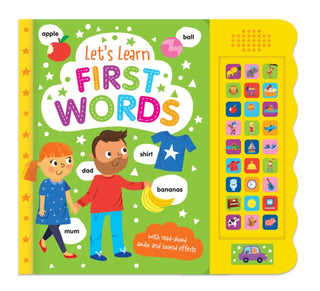 Cover image for 9781835093290 - Let's Learn First Words
