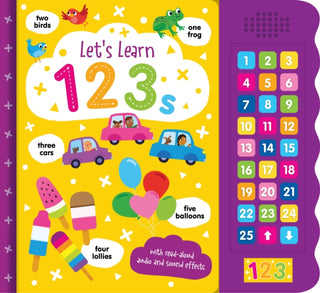 Cover image for 9781835093306 - Let's Learn 123s