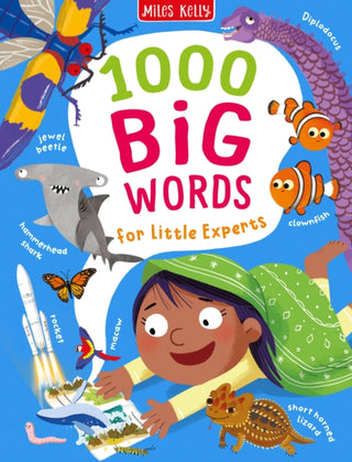Cover image for 9781835150917 - 1000 Big Words for Little Experts