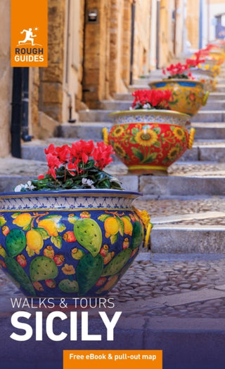 Cover image for 9781835292341 - Rough Guides Walks and Tours Sicily: Travel Guide with eBook