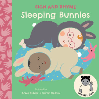 Cover image for 9781835322192 - Sleeping Bunnies BSL