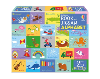 Cover image for 9781835400586 - Book and Jigsaw Alphabet