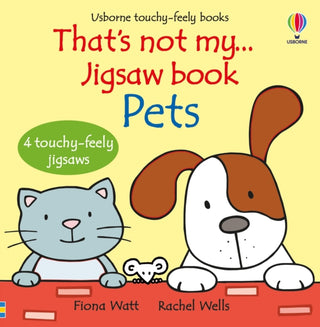 Cover image for 9781835404171 - That's not my... jigsaw book: Pets