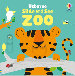 Cover image for 9781835404256 - Slide and See Zoo