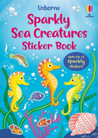 Cover image for 9781835404317 - Sparkly Sea Creatures Sticker Book