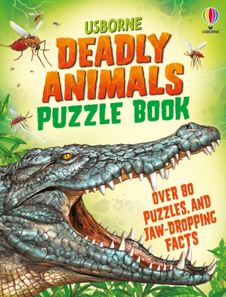Cover image for 9781835406465 - Deadly Animals Puzzle Book