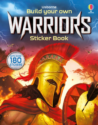 Cover image for 9781835407356 - Build Your Own Warriors Sticker Book
