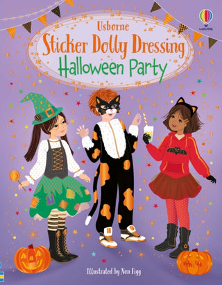 Supplemental image for 9781835408407 - Sticker Dolly Dressing Halloween Party