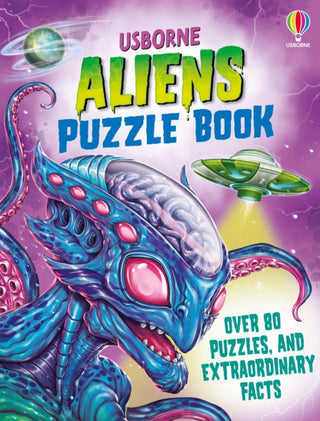 Cover image for 9781835408506 - Aliens Puzzle Book