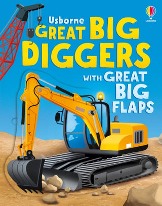 Cover image for 9781835408735 - Great Big Diggers (with great big flaps)