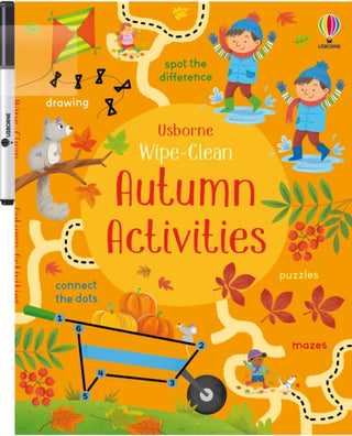 Supplemental image for 9781835408780 - Wipe-Clean Autumn Activities