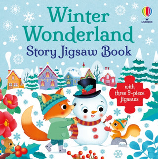Cover image for 9781835409220 - Winter Wonderland Story Jigsaw Book