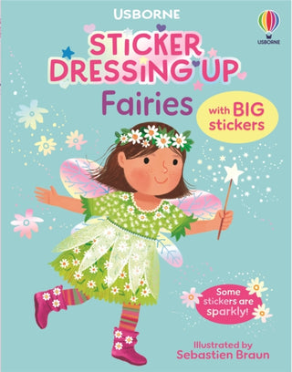 Cover image for 9781835409343 - Sticker Dressing Up - Fairies