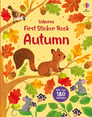 Cover image for 9781835409527 - First Sticker Book Autumn