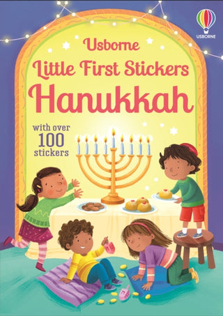Cover image for 9781835409558 - Little First Stickers Hanukkah