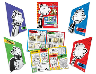 Supplemental image for 9781835440056 - Diary of a Wimpy Kid: Pop Heads - 3D Crafts