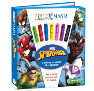 Cover image for 9781835440858 - Marvel Spider-Man: Colourmania