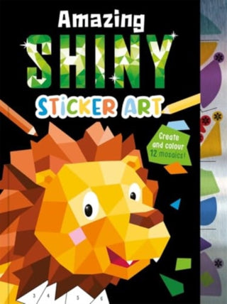 Cover image for 9781835441589 - Amazing Shiny Sticker Art