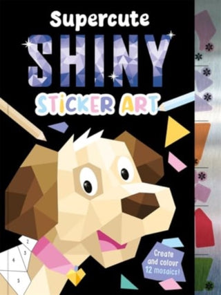 Cover image for 9781835441596 - Supercute Shiny Sticker Art