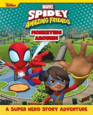 Cover image for 9781835442753 - Marvel Spidey and His Amazing Friends: Monkeying Around!