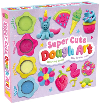 Cover image for 9781835447802 - Super Cute Dough Art