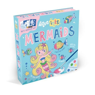 Cover image for 9781835550137 - Aqua Inks Mermaids