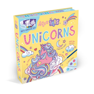 Supplemental image for 9781835550144 - Aqua Inks Unicorns
