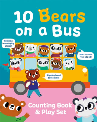 Cover image for 9781835550342 - 10 Bears on a Bus