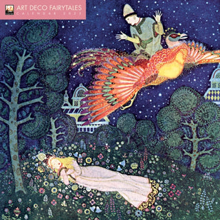 Cover image for 9781835620038 - Art Deco Fairytales Wall Calendar 2025 (Art Calendar)