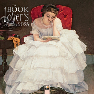 Cover image for 9781835620182 - Book Lover's Wall Calendar 2025 (Art Calendar)