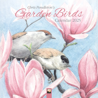 Cover image for 9781835620427 - Chris Pendleton Garden Birds Wall Calendar 2025 (Art Calendar)