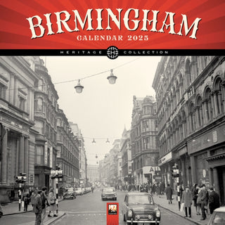 Cover image for 9781835620953 - Birmingham Heritage Wall Calendar 2025 (Art Calendar)