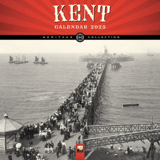 Cover image for 9781835620977 - Kent Heritage Wall Calendar 2025 (Art Calendar)