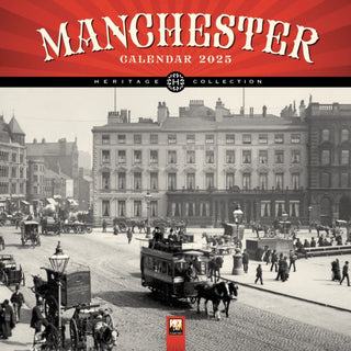 Cover image for 9781835620991 - Manchester Heritage Wall Calendar 2025 (Art Calendar)