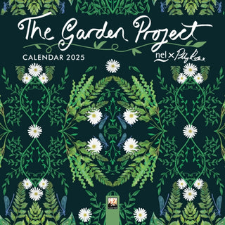 Cover image for 9781835621035 - Nel × Polly Rose: The Garden Project Mini Wall Calendar 2025 (Art Calendar)